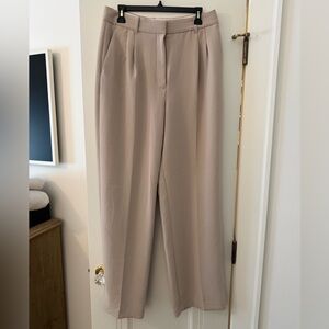 Aritzia Tan Effortless Pants